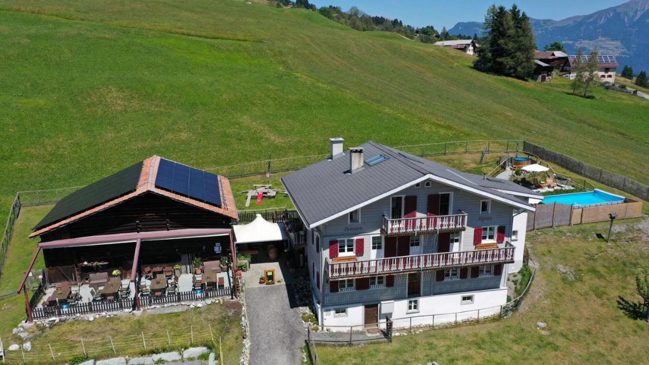 Gasthaus Alpina Tschappina Eksteriør billede